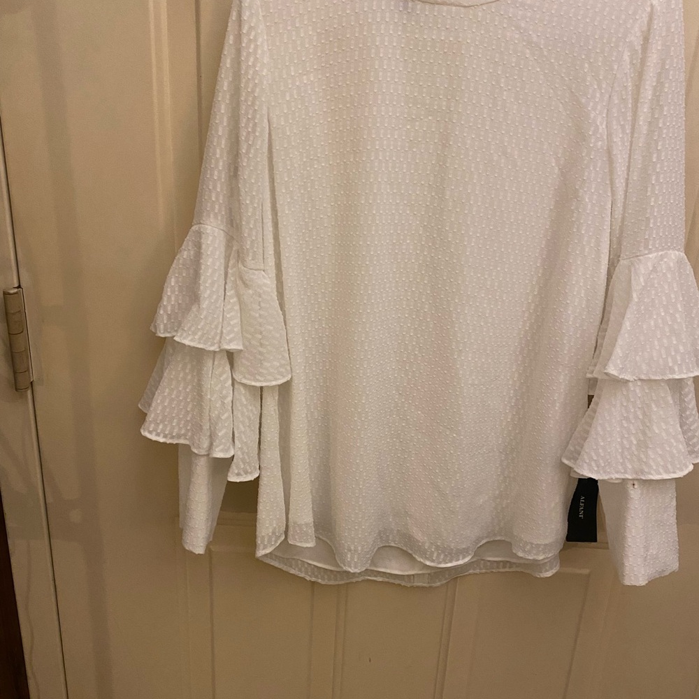 Alani Small Women’s Shirt with ruffled sleeves